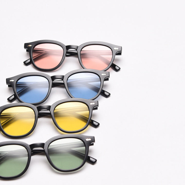 Fashionable sunglasses with round lenses and stylish frame Stornfield