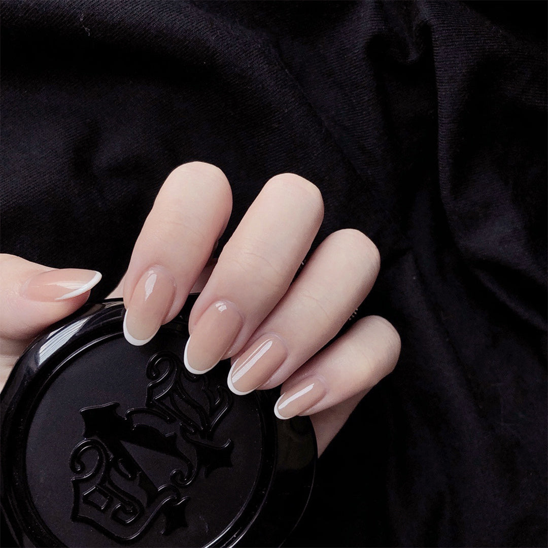 elegant Nail Art with precise French Tip Stornfield