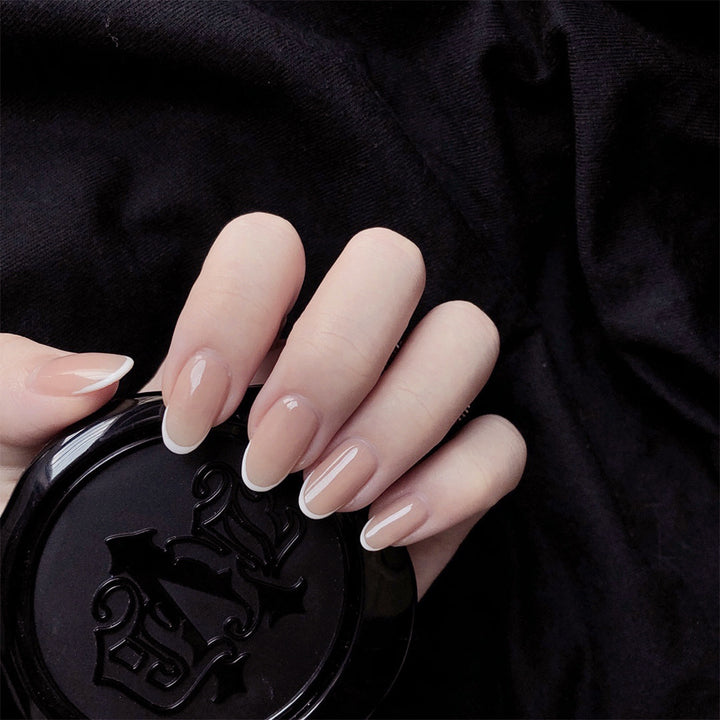 elegant Nail Art with precise French Tip Stornfield