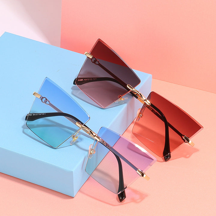 Square Frame Gradient Sunglasses Stornfield