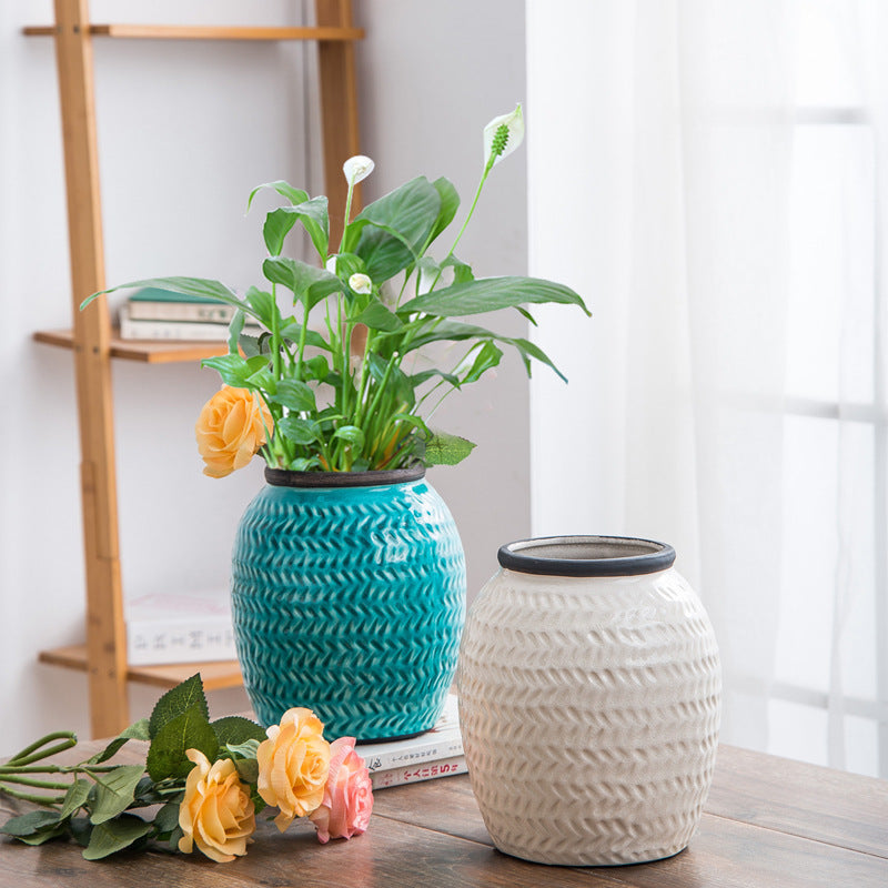 Decorative ceramic vase Stornfield