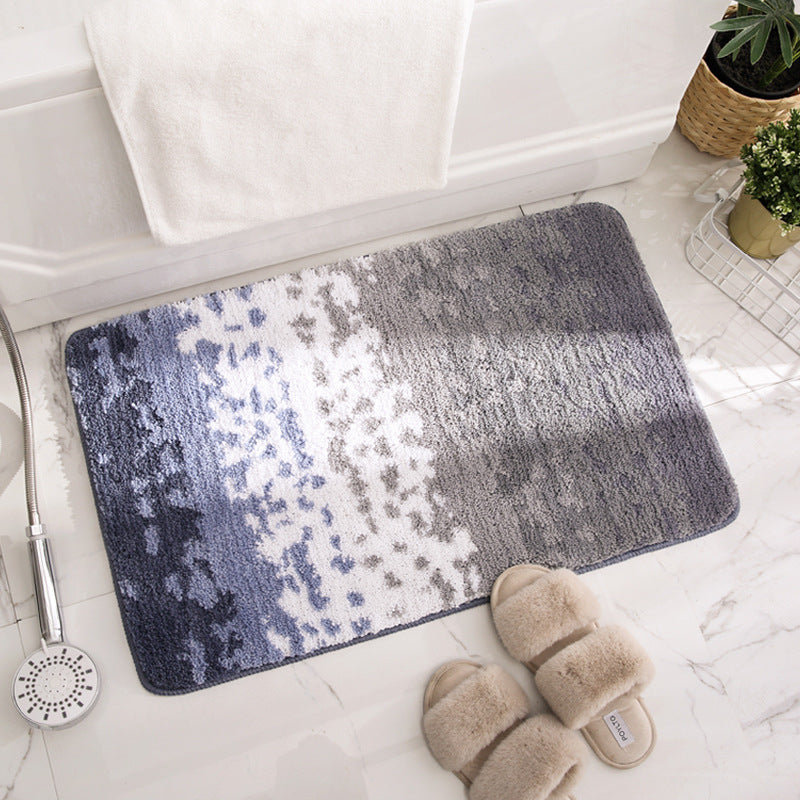 Plush Bathroom Rug Set