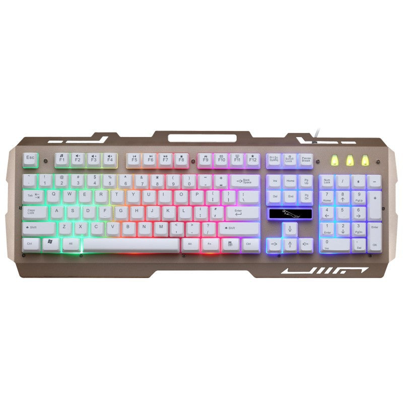 RGB Backlit Mechanical Gaming Keyboard with Smartphone Holder Stornfield