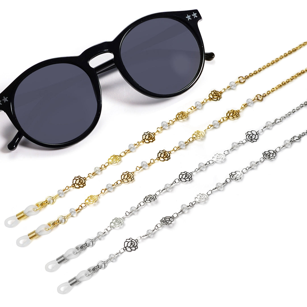 Decorative Floral Eyewear Chain Stornfield