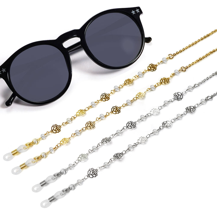 Decorative Floral Eyewear Chain Stornfield