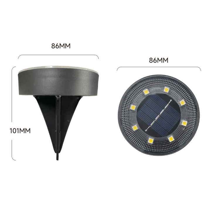 Solar-powered waterproof outdoor lights | Stornfield