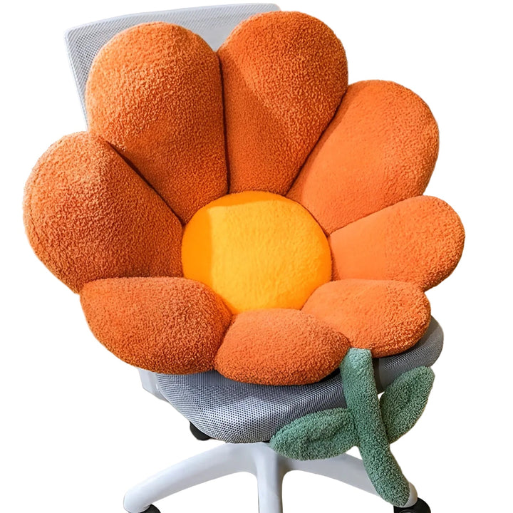 Flower Cushion Seat Cushion – Soft and Cozy | Decorative Floor Cushion for Sofa, Bedroom, and Living Room | Stornfield