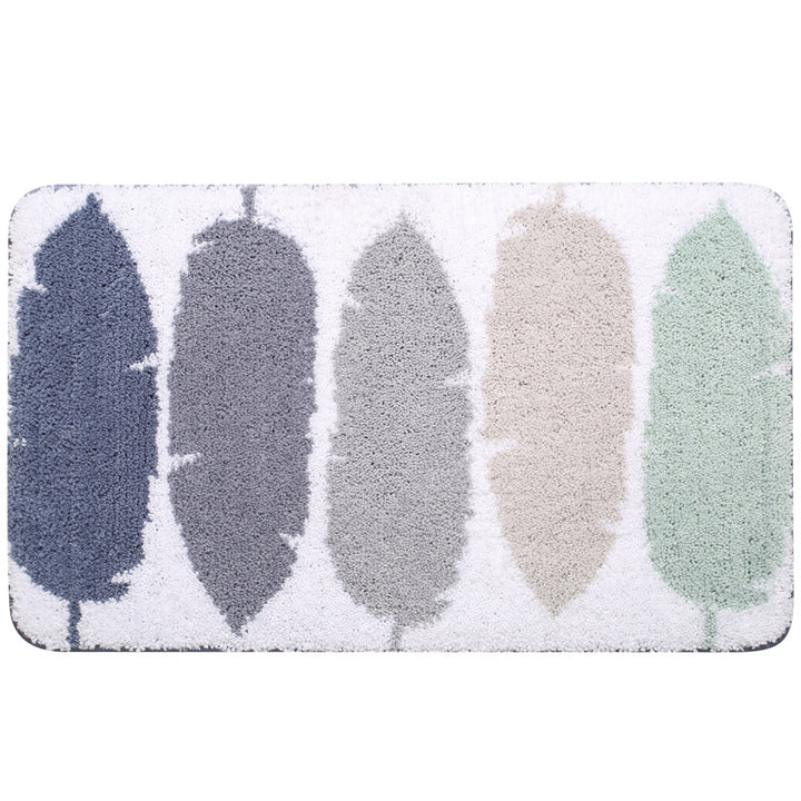 Plush Bathroom Rug Set