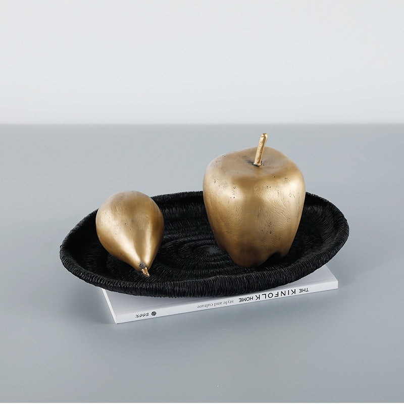 Sculpted Decorative Fruit Figurine