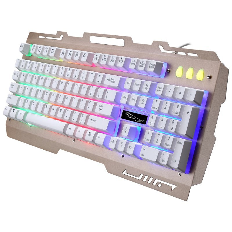 RGB Backlit Mechanical Gaming Keyboard with Smartphone Holder Stornfield