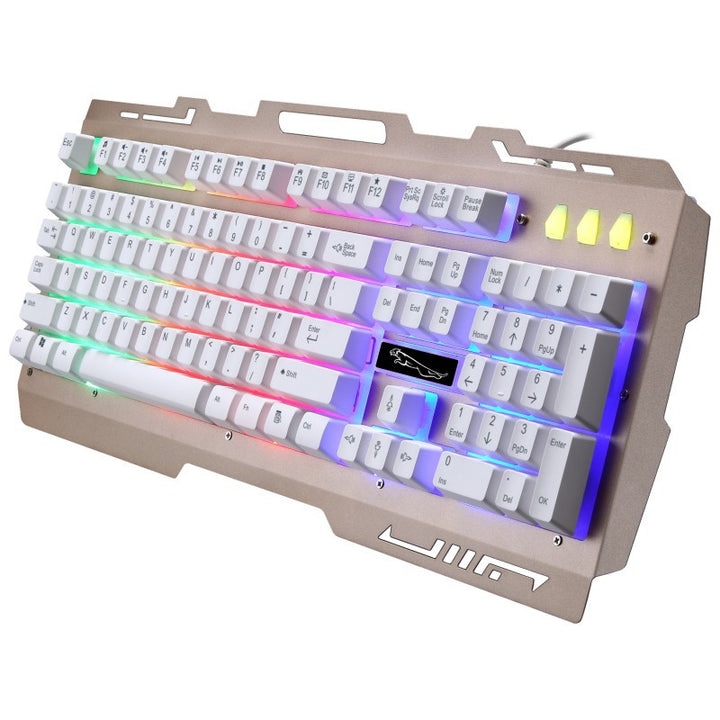 RGB Backlit Mechanical Gaming Keyboard with Smartphone Holder Stornfield