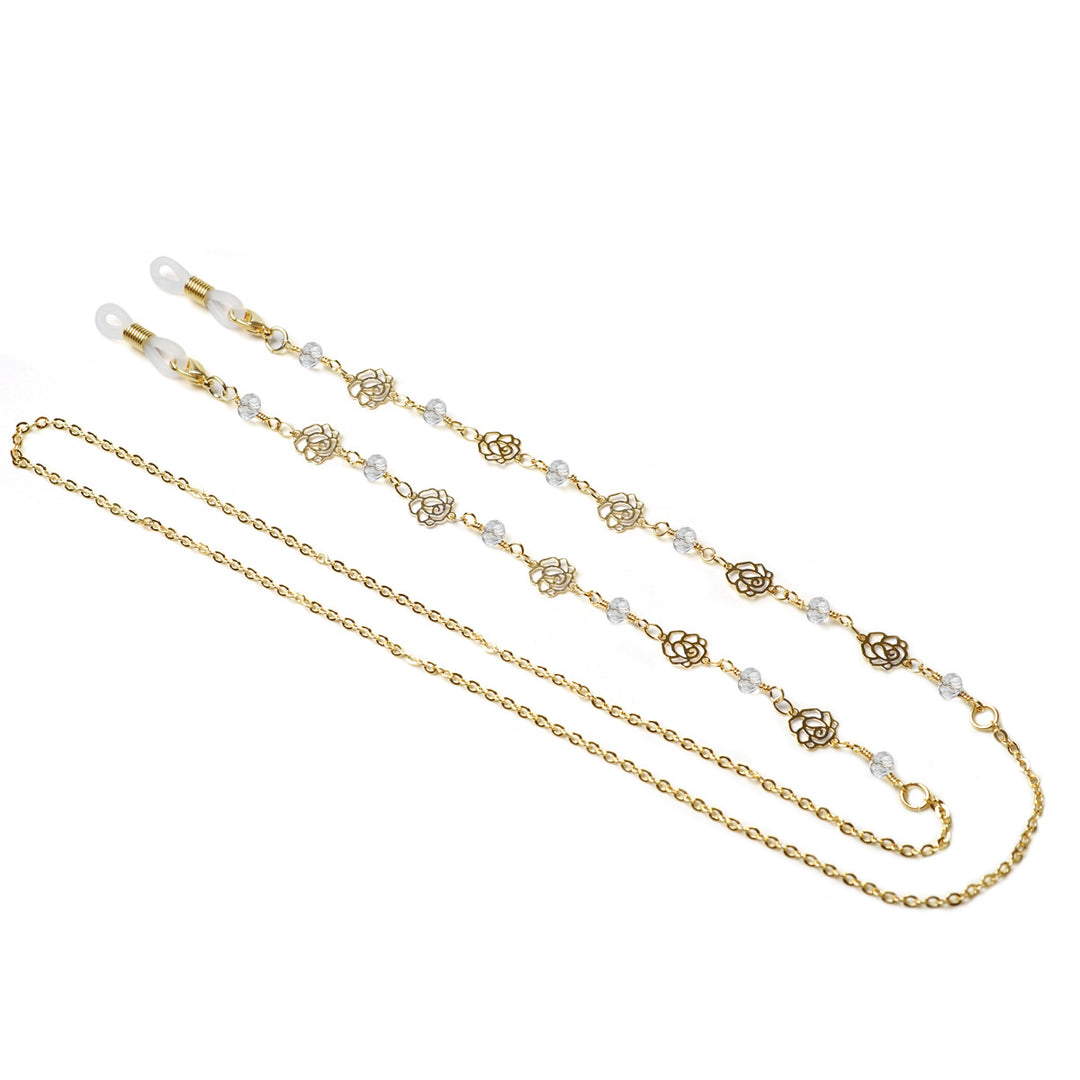 Decorative Floral Eyewear Chain Stornfield