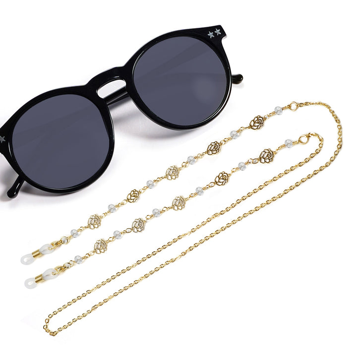Decorative Floral Eyewear Chain Stornfield