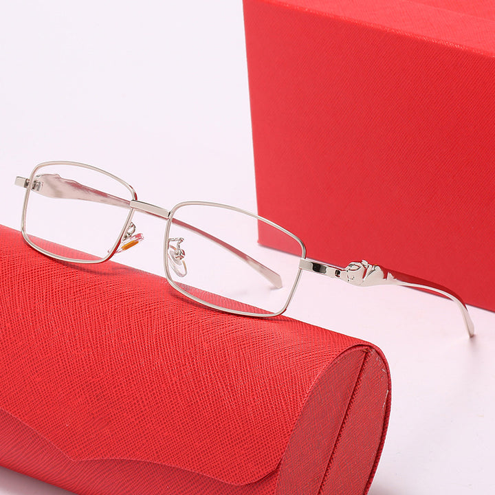 Women's elegant correction glasses in modern design with high-quality metal frame Stornfield