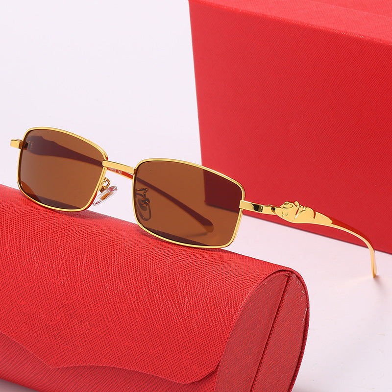 Women's elegant correction glasses in modern design with high-quality metal frame Stornfield