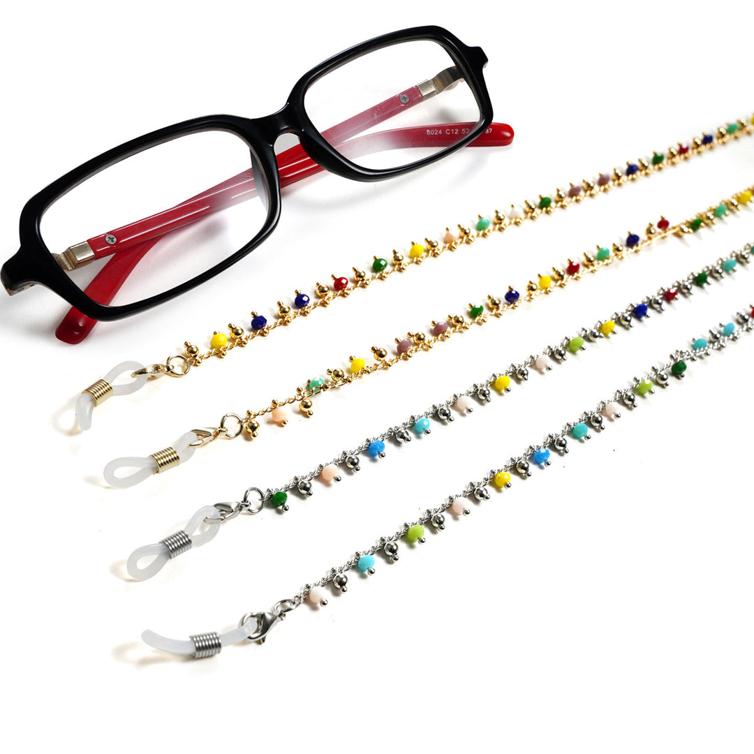 Colorful Beaded Eyewear Retainer Chain Stornfield