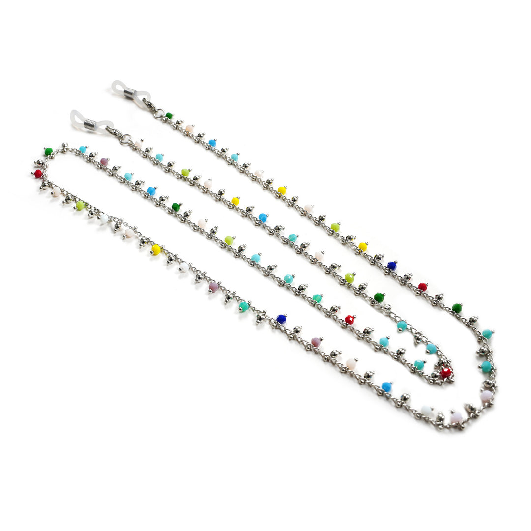 Colorful Beaded Eyewear Retainer Chain Stornfield