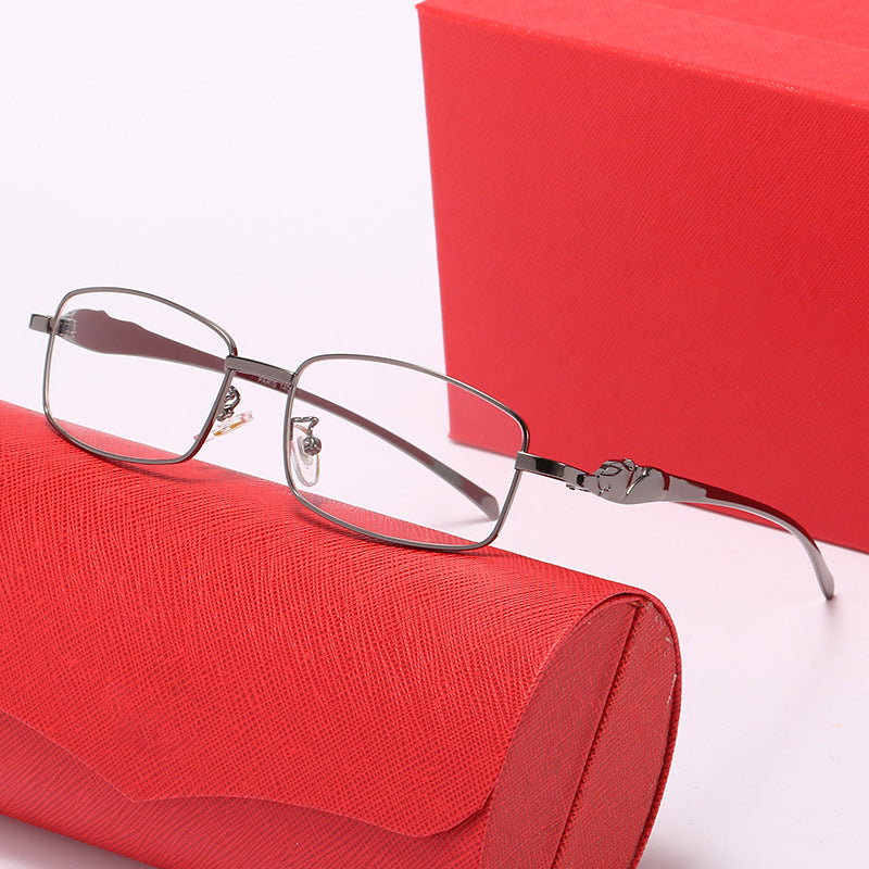 Women's elegant correction glasses in modern design with high-quality metal frame Stornfield