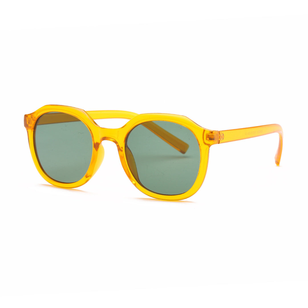 Women's fashionable sunglasses with multifaceted frame and UV protection Stornfield
