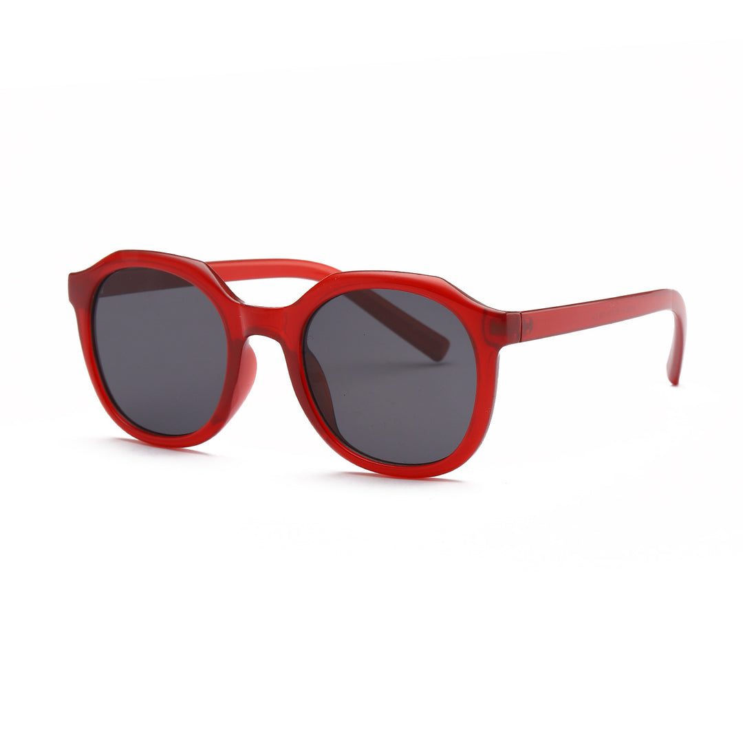 Women's fashionable sunglasses with multifaceted frame and UV protection Stornfield