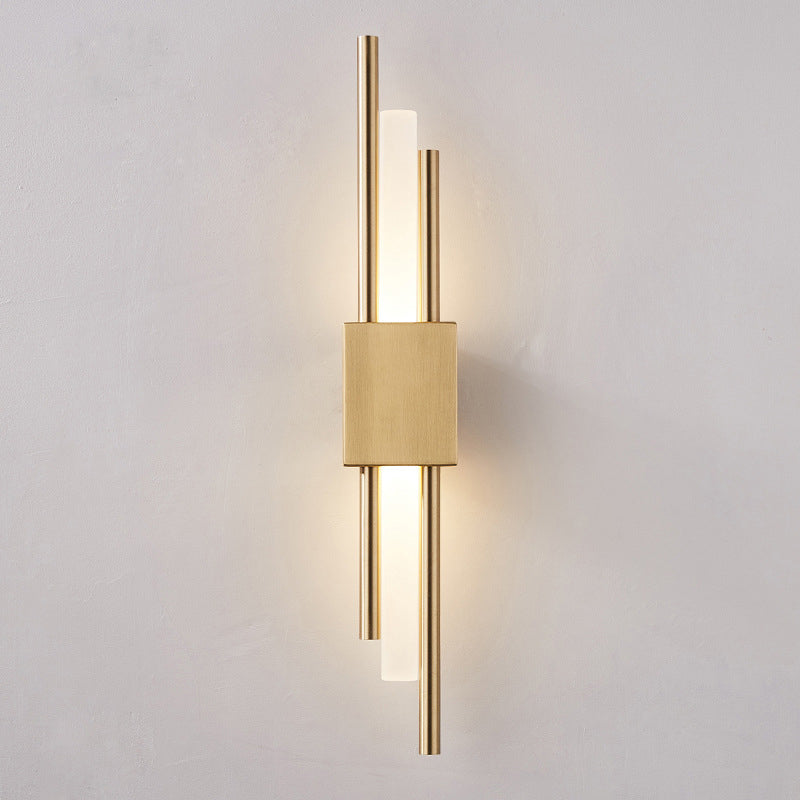 Postmodern Style Rod Shaped Wall Light Acrylic Stairway LED Sconce Light Fixture | Stornfield