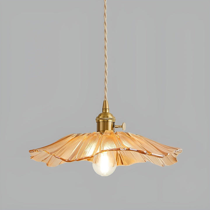 Hanging lamp with floral motif – Warm light & stylish design | For your home | Stornfield