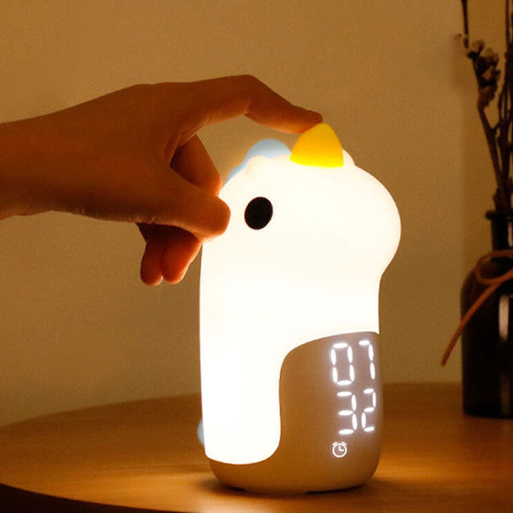 Stornfield | Unilora DreamLight Alarm Clock | Unicorn Design | Timer & LED Night Light | Nursery Decor