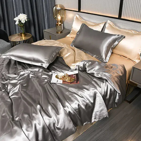 Satin Duvet Cover - Velora | Stornfield