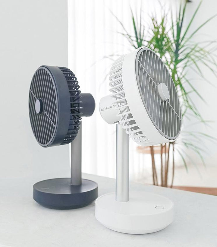 Wireless Rotating Hood & Oscillating Head Desktop Fan, Super Quiet, Super Cool | Stornfield