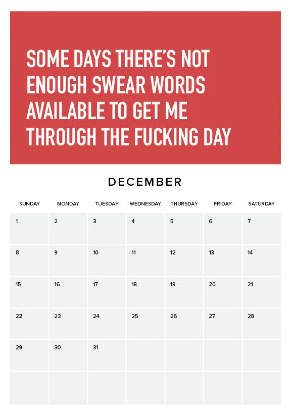 Adulting Is Difficult 2024 Wall Calendar | Stornfield