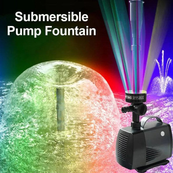 AquaStroom Fountain Pump – AdjustaStornfielde Water Pump for Ponds and Garden Decoration | Stornfield