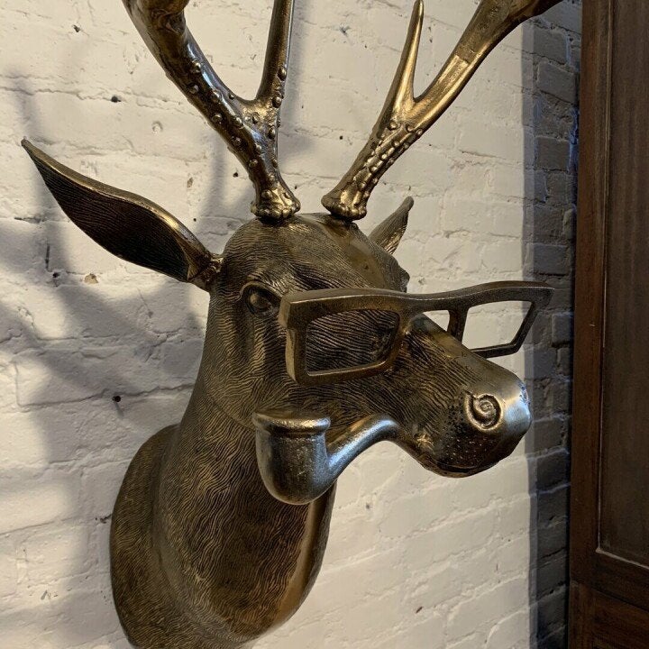 ArtBeest Animal Head Wall Decoration – Hand-Painted Playful Figures Made of Resin | Stornfield