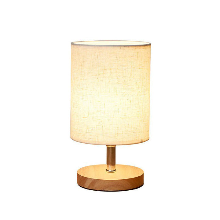 Stylish Minimalist Table Lamp - LinenWood | Stornfield