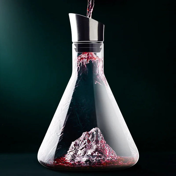 Premium Crystal Wine Pourer – 1500ml for Red & White Wines | Stornfield
