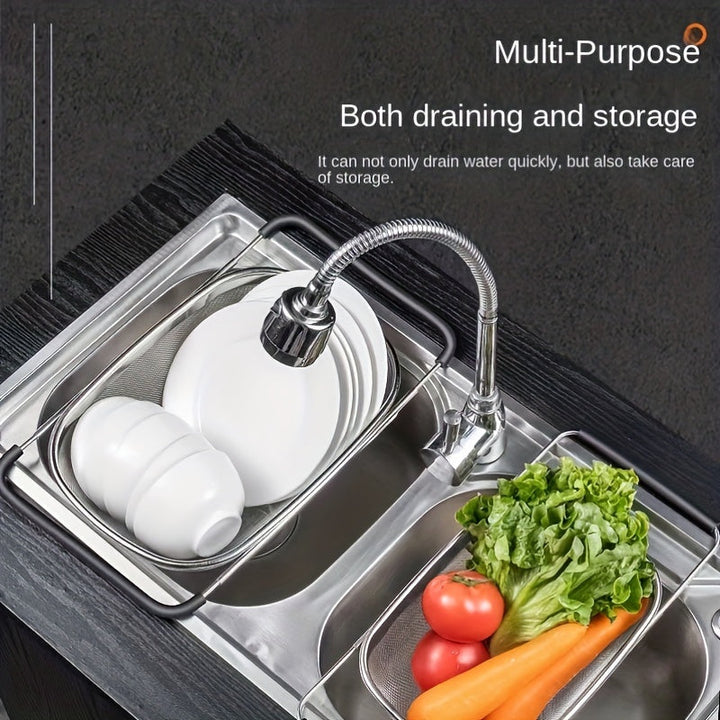 Expandable Sink Strainer Stainless Steel | Stornfield