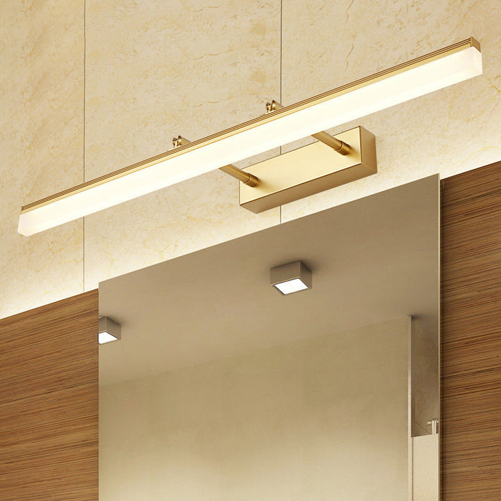 Retractable Stick Vanity Sconce Light Minimalistic Acrylic Bathroom LED Wall Mount Light Fixture | Stornfield