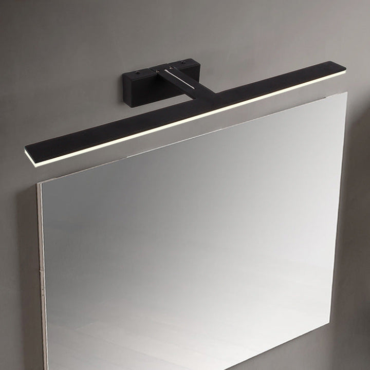 Minimalist Bar Shaped Vanity Lamp Metal Bathroom LED Wall Sconce Lighting with Acrylic Diffuser | Stornfield