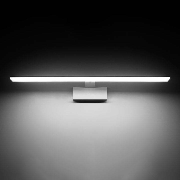 Minimalist Bar Shaped Vanity Lamp Metal Bathroom LED Wall Sconce Lighting with Acrylic Diffuser | Stornfield
