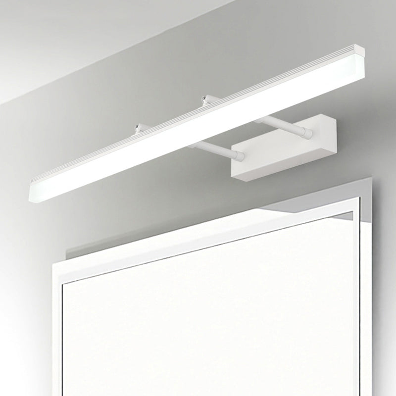 Extendable Linear LED Mirror Light Simplicity Acrylic Bathroom Wall Mounted Lighting | Stornfield