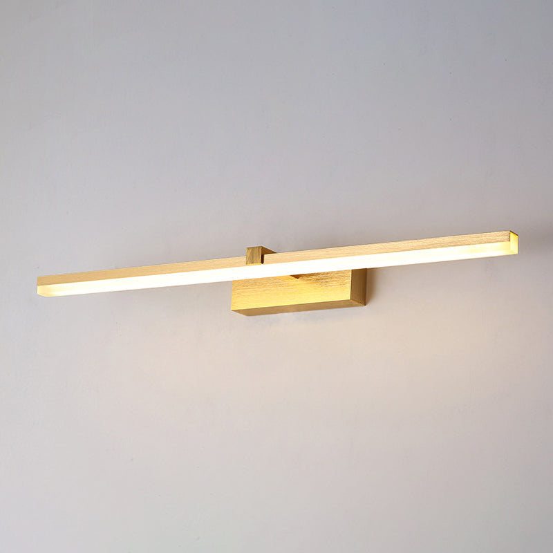 Gold Bathroom Lamp LED Modern Design | Stornfield