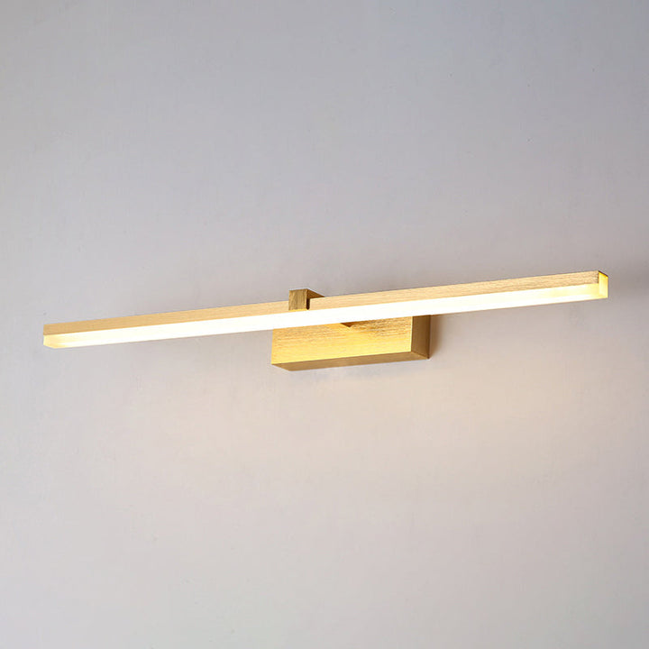 Gold Bathroom Lamp LED Modern Design | Stornfield