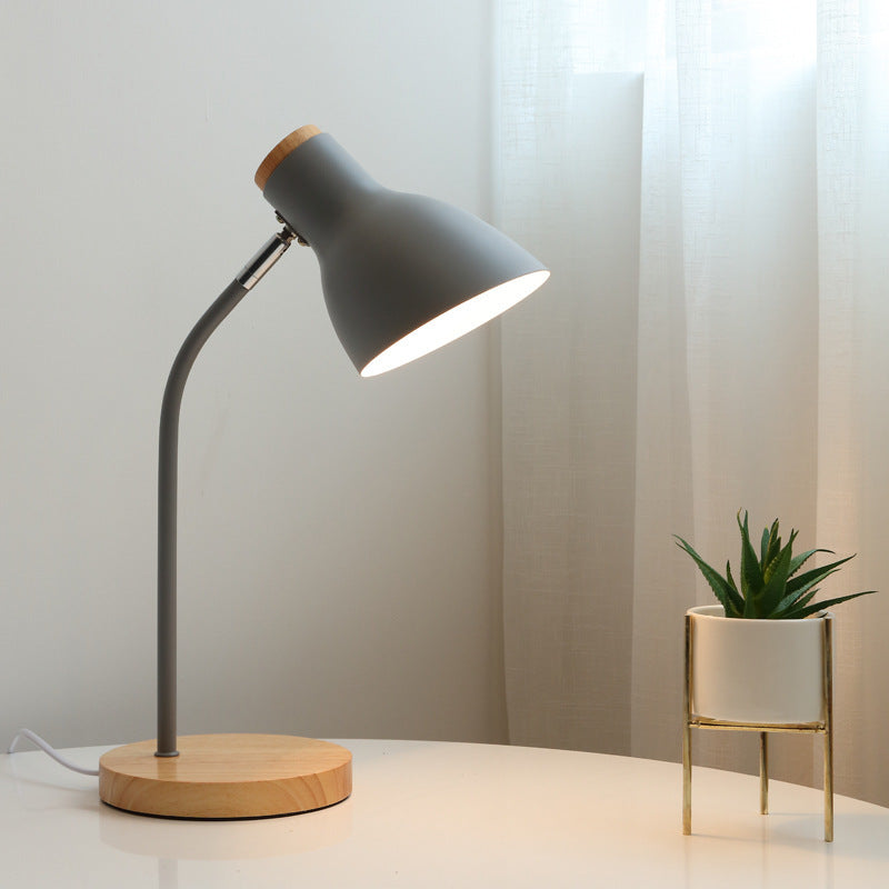 Stornfield | Swivel Flashlight Shape Macaron Metal 1-Light Table Lamp Night Light for Kids Bedroom