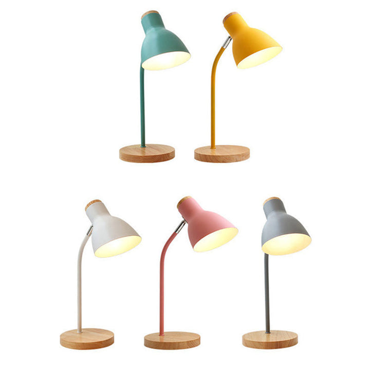 Stornfield | Swivel Flashlight Shape Macaron Metal 1-Light Table Lamp Night Light for Kids Bedroom