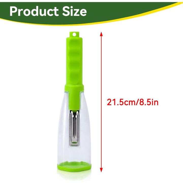 Vegetable Peeler with Container Stornfield