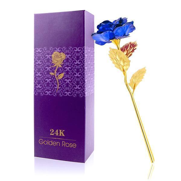 24K Gold Foil Rose With Box | Stornfield