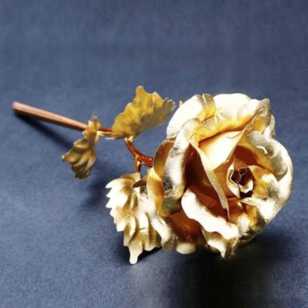 24K Gold Foil Rose With Box | Stornfield