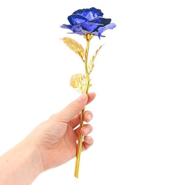 24K Gold Foil Rose With Box | Stornfield