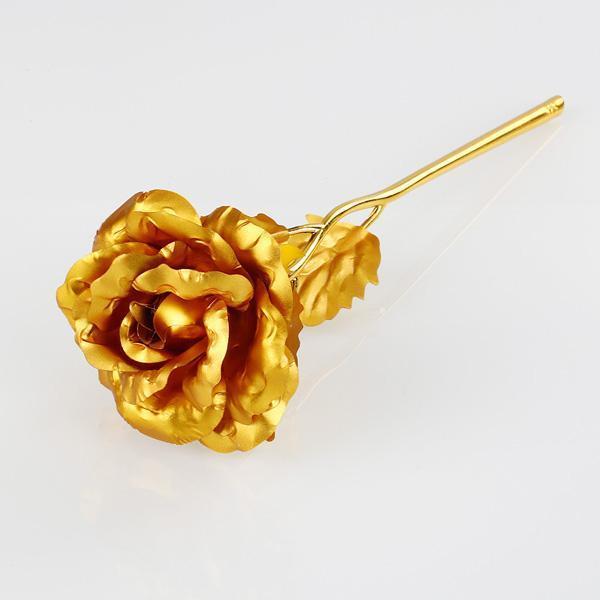 24K Gold Foil Rose With Box | Stornfield