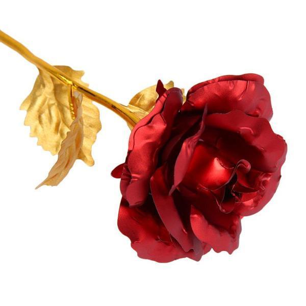 24K Gold Foil Rose With Box | Stornfield