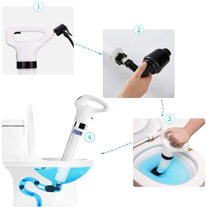 DrainBlast Drain Cleaner with Pneumatic Pressure | Stornfield